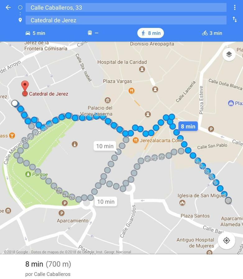Sherryflat Caballeros - Parking Jerez de la Frontera Kültér fotó